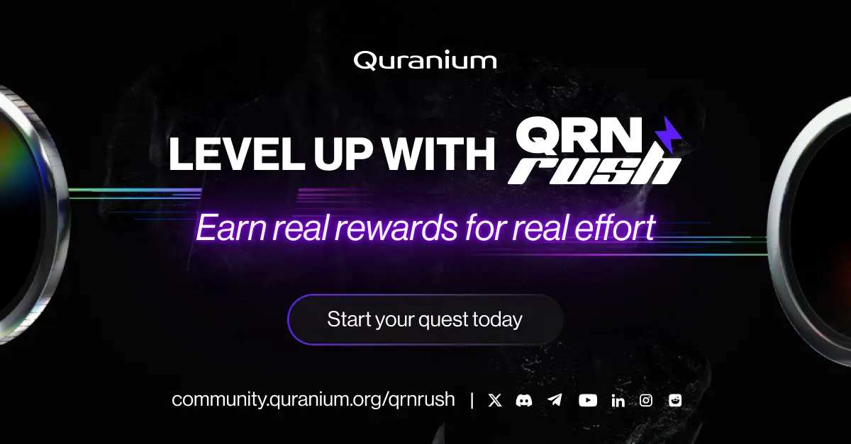 Quranium Debuts QRNRush to Reward Real Community Engagement
