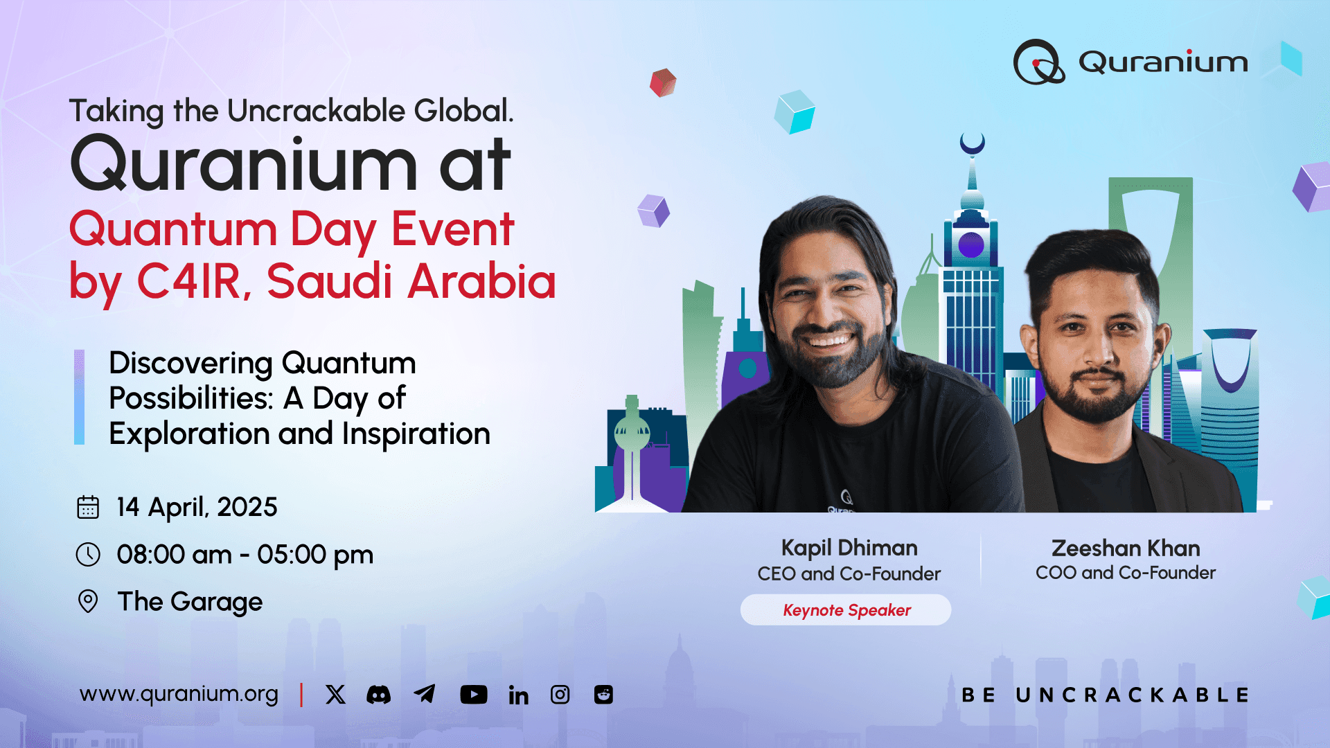 Quranium at Quantum Day Event